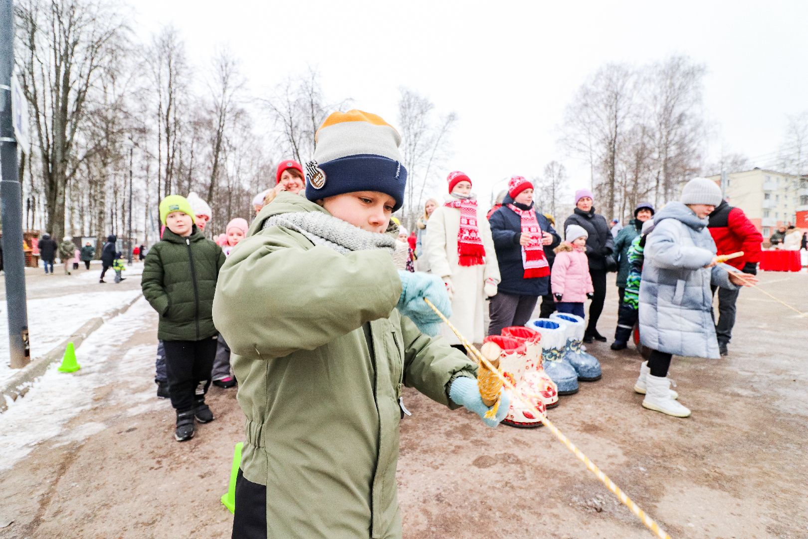 Клин, общество, фестивали, самовары, культура, зима в подмосковье, вертикалки,
