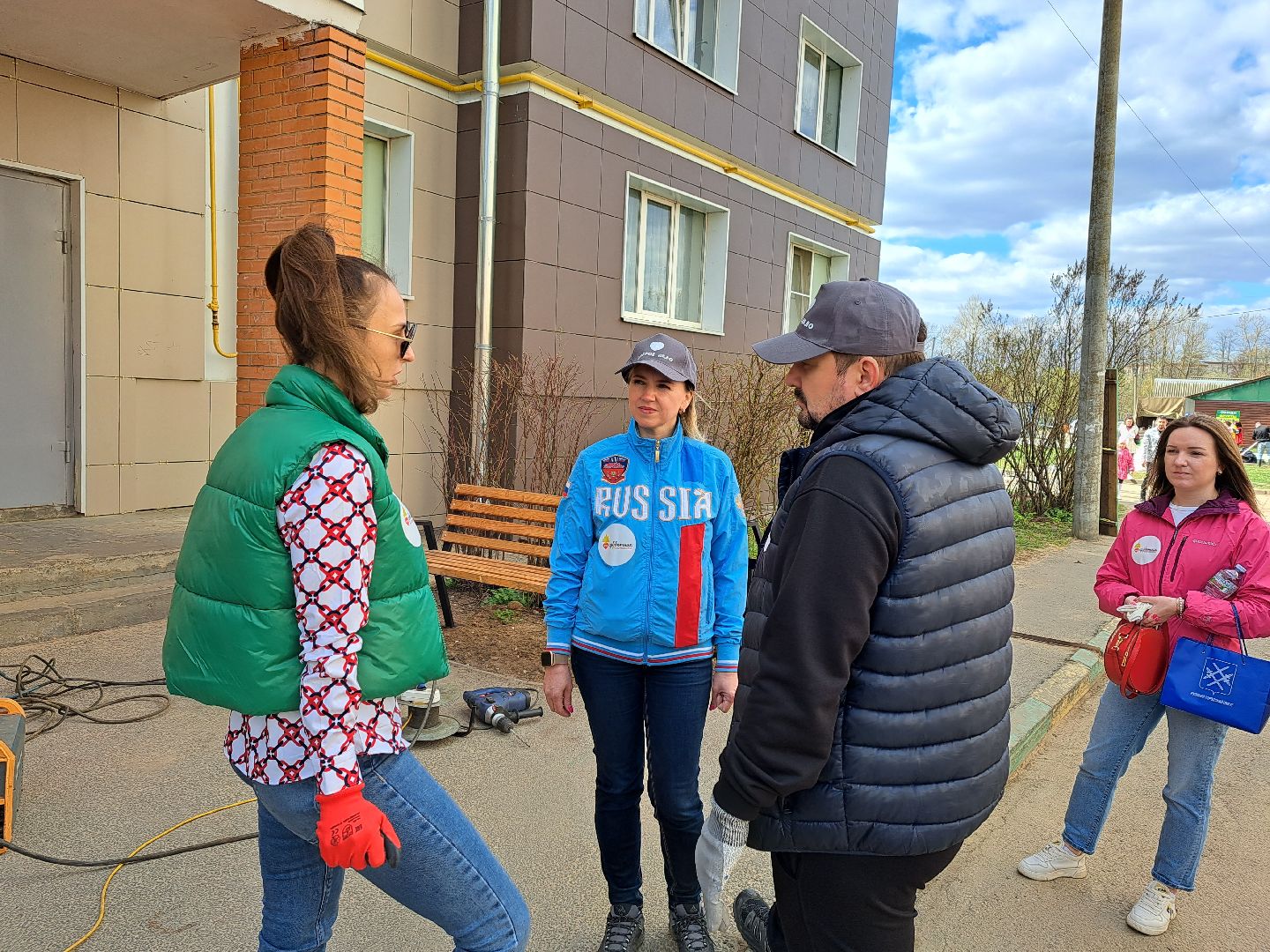 Рузский городской округ, благоустройство, сквер, парк, субботник, месячник благоустройства, уборка территорий