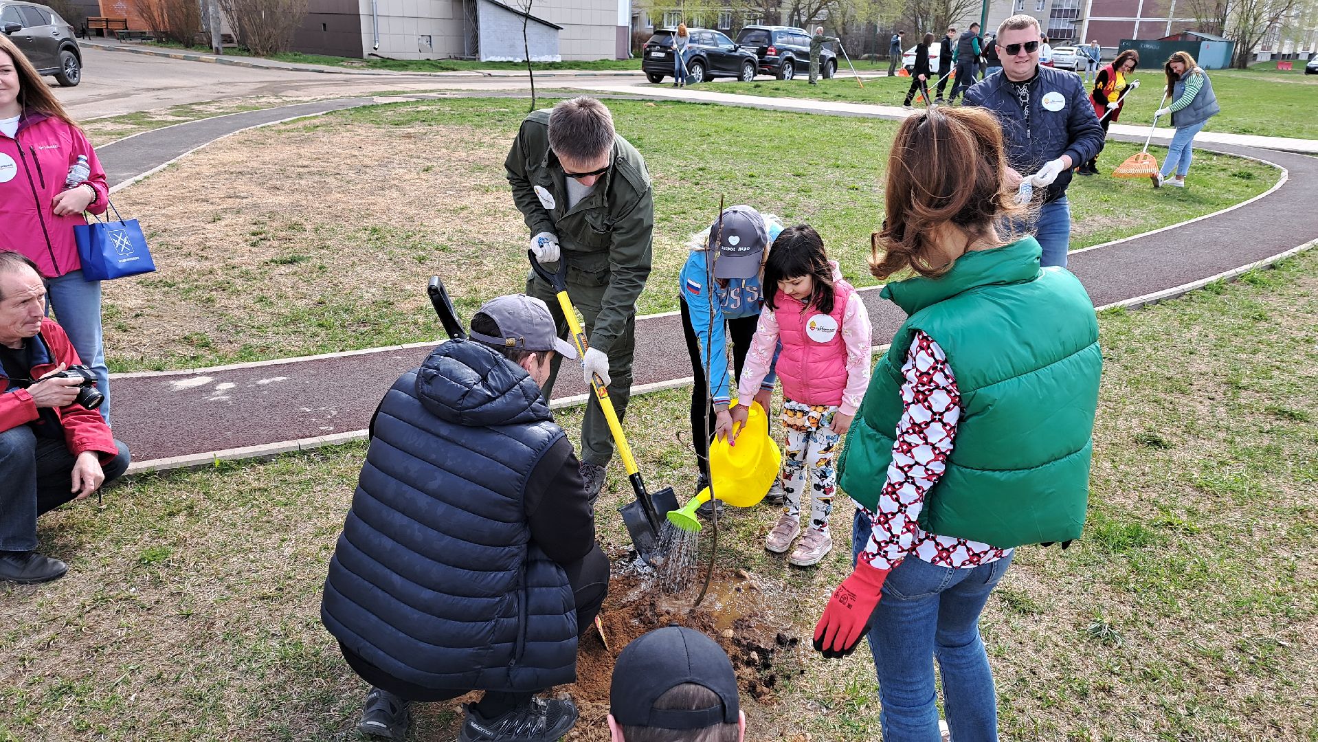 Рузский городской округ, благоустройство, сквер, парк, субботник, месячник благоустройства, уборка территорий