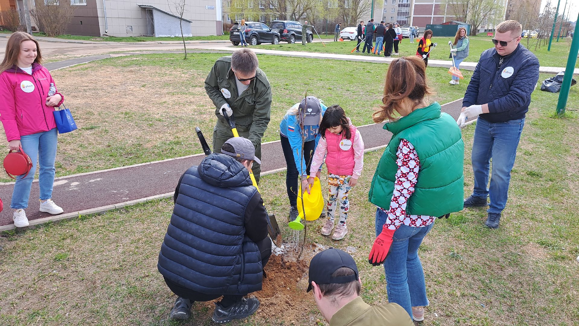 Рузский городской округ, благоустройство, сквер, парк, субботник, месячник благоустройства, уборка территорий