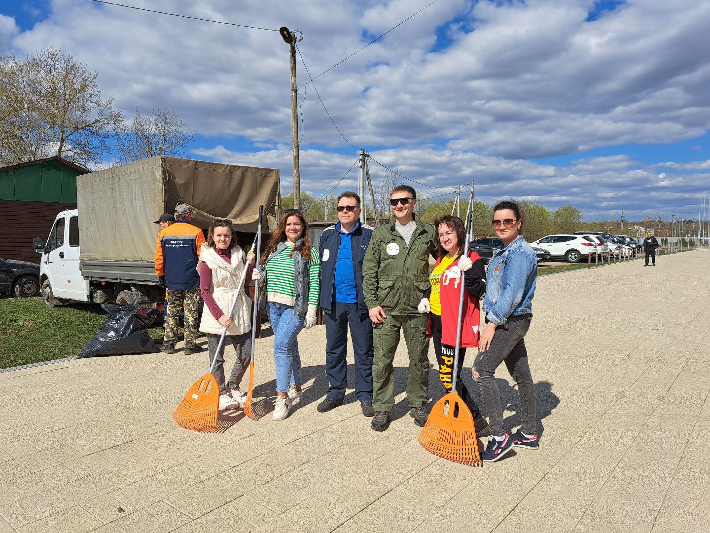 Рузский городской округ, благоустройство, сквер, парк, субботник, месячник благоустройства, уборка территорий