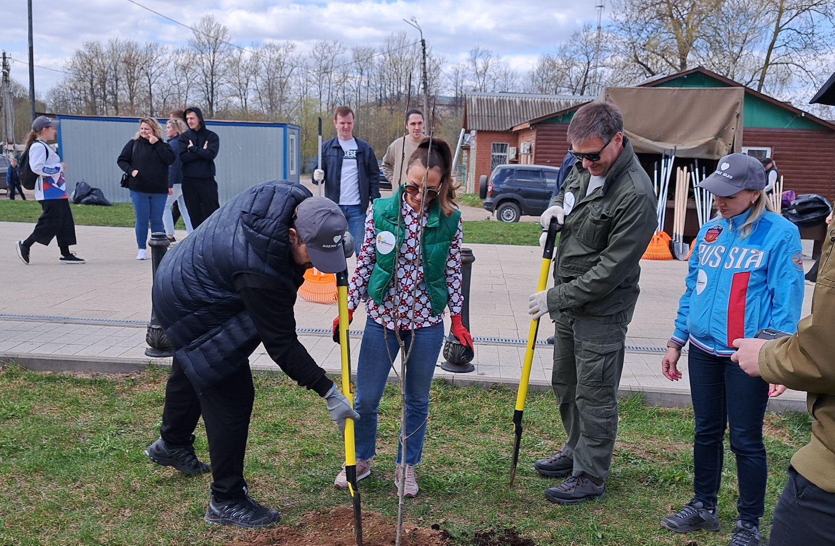 Рузский городской округ, благоустройство, сквер, парк, субботник, месячник благоустройства, уборка территорий