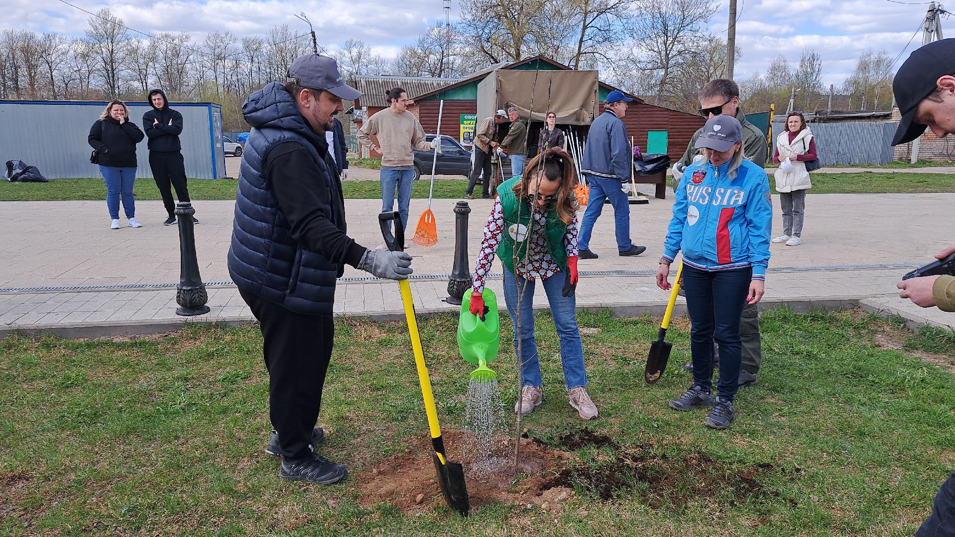 Рузский городской округ, благоустройство, сквер, парк, субботник, месячник благоустройства, уборка территорий