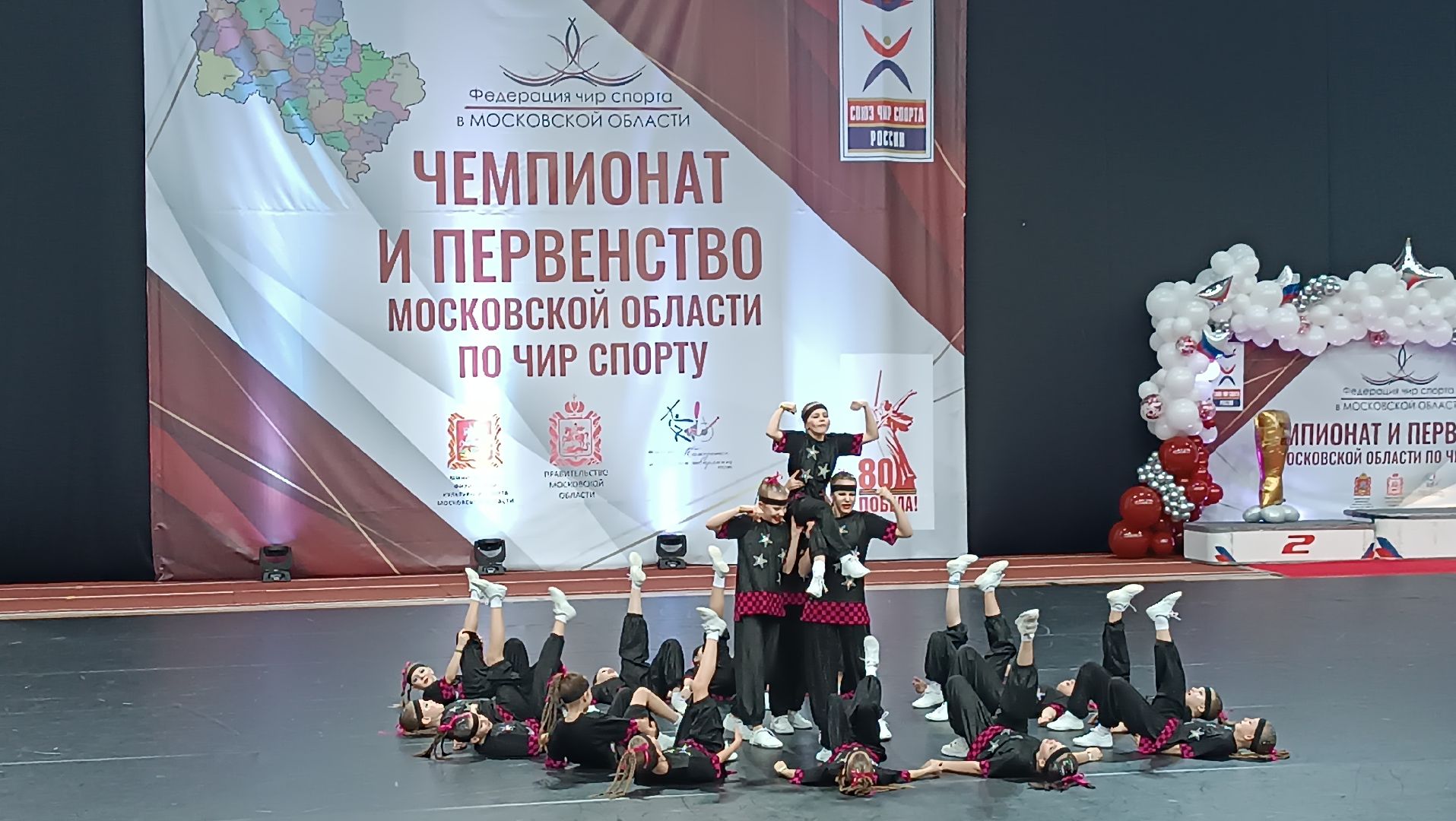 Спорт, чирлидинг, соревнование, чемпионат,