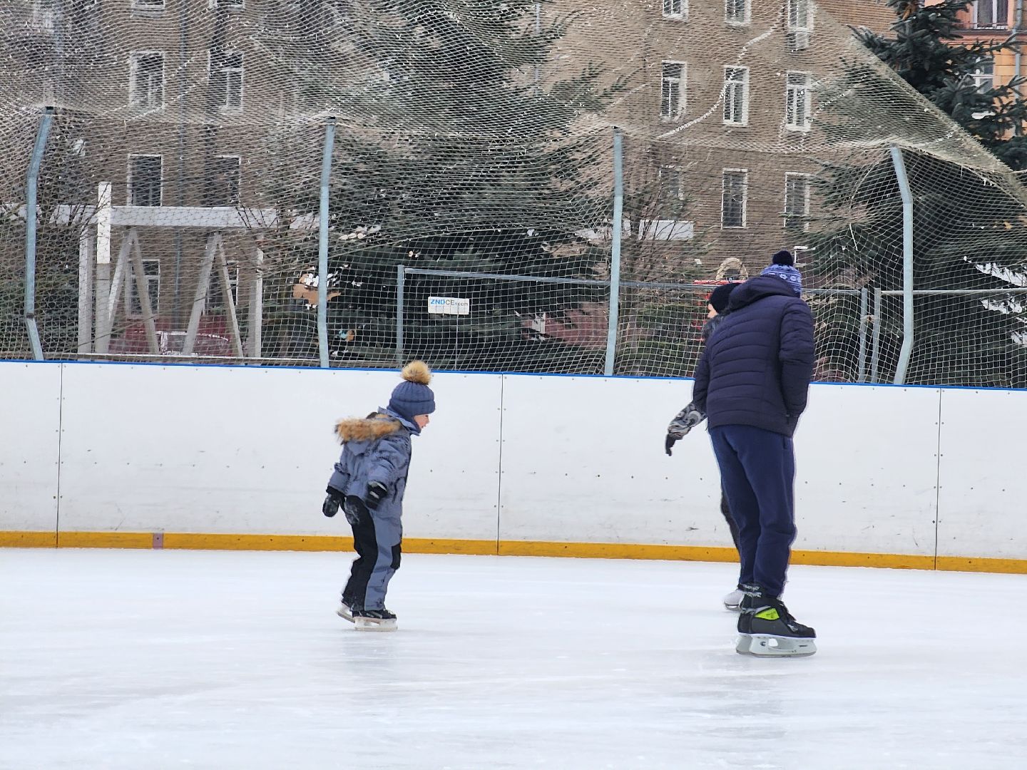 вертикалки, королёв, лед, каток, зима,