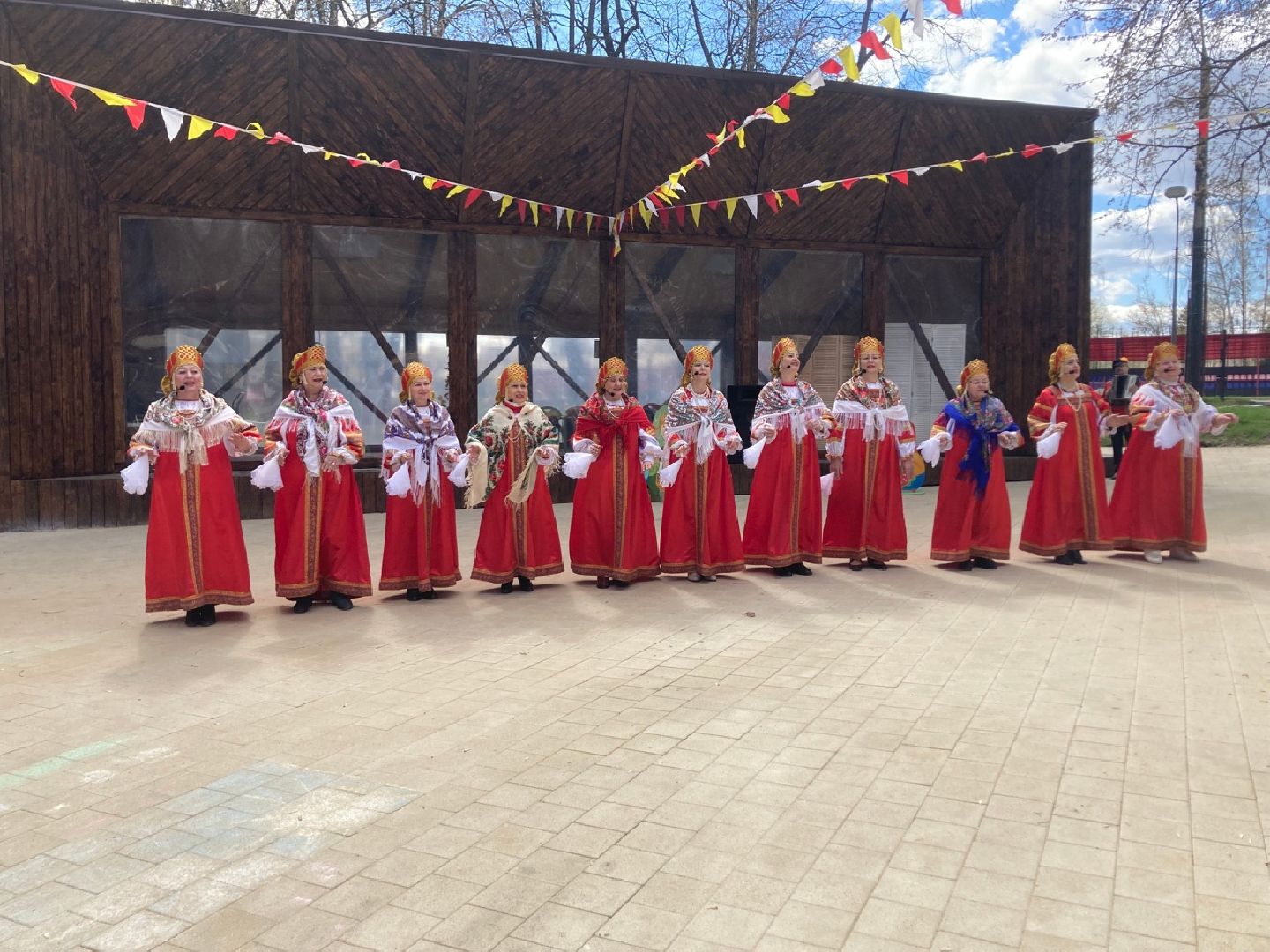 Солнечногорск, парк, чай, самовар, отдых