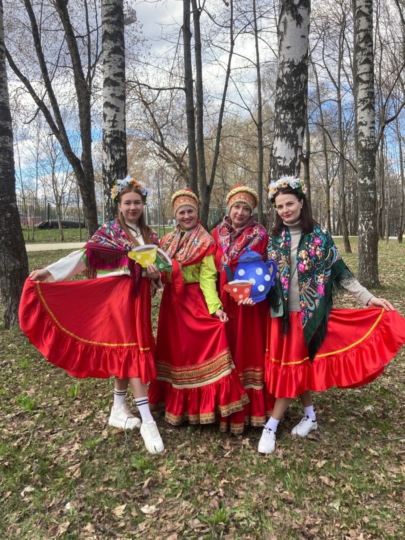 Солнечногорск, парк, чай, самовар, отдых