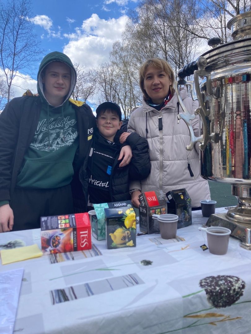 Солнечногорск, парк, чай, самовар, отдых