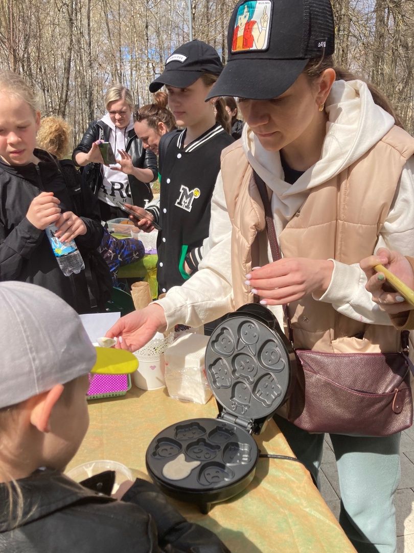 Солнечногорск, парк, чай, самовар, отдых