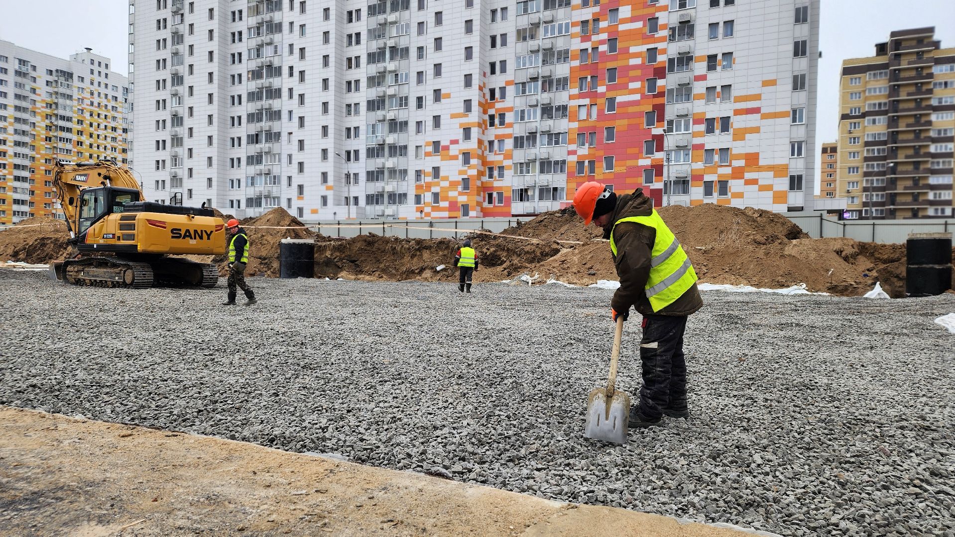 строительство, образование, строительство школ, Лосино-Петровский, вертикалки,