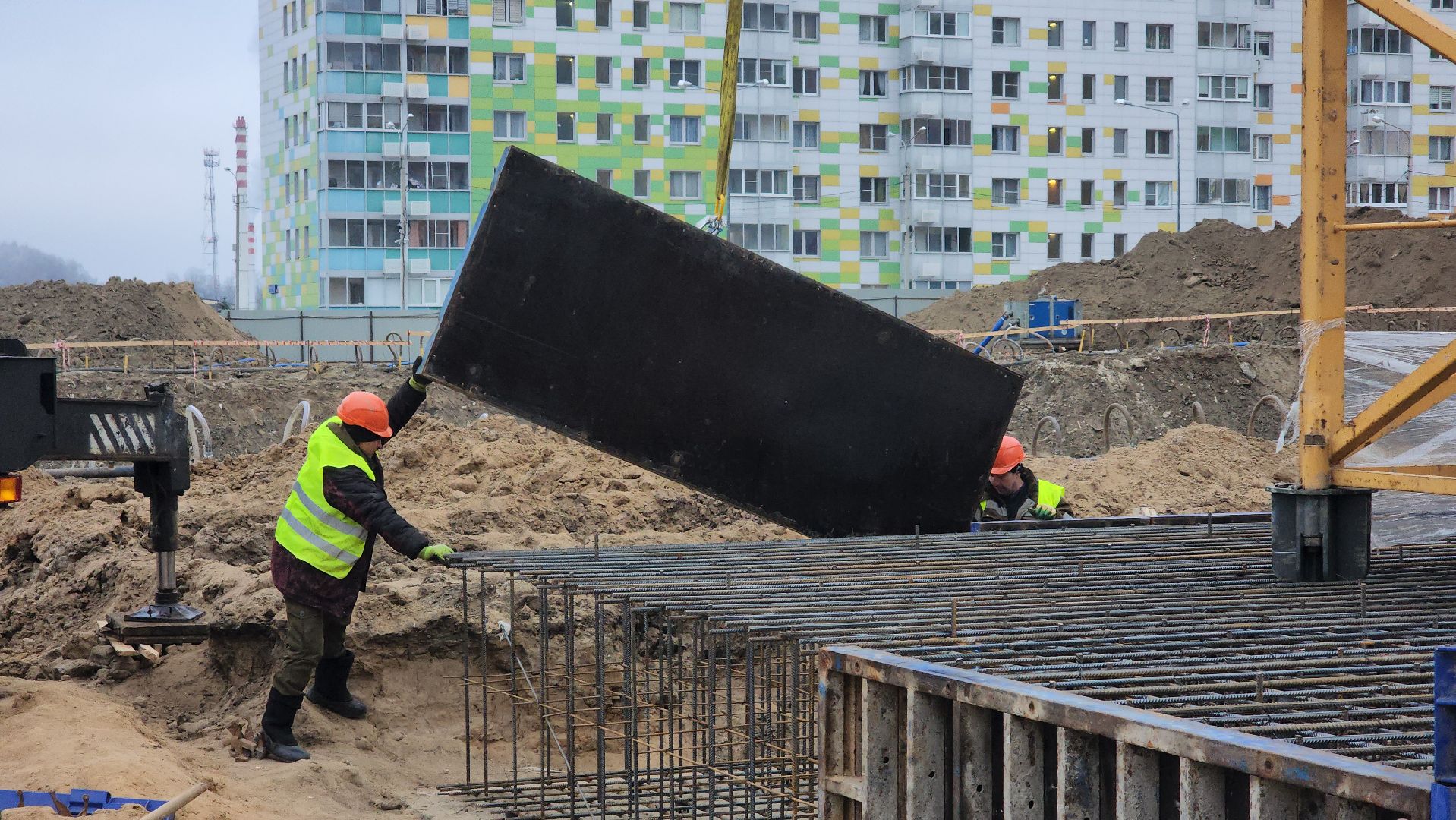 строительство, образование, строительство школ, Лосино-Петровский, вертикалки,