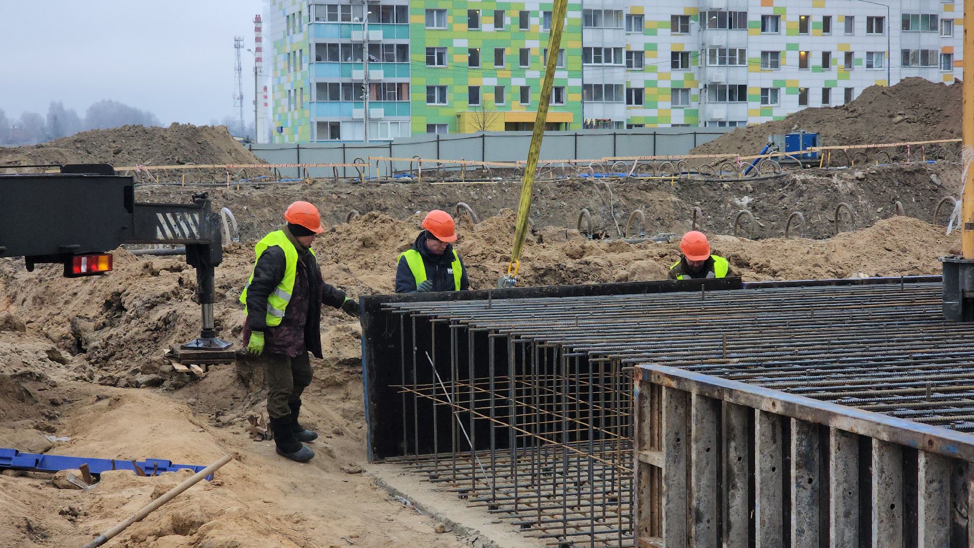 строительство, образование, строительство школ, Лосино-Петровский, вертикалки,