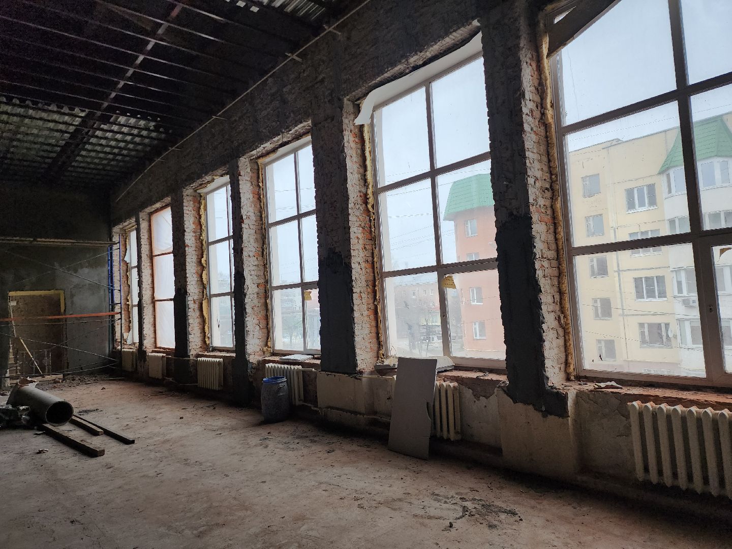 серпухов, подмосковье, капремонт дворца культуры,