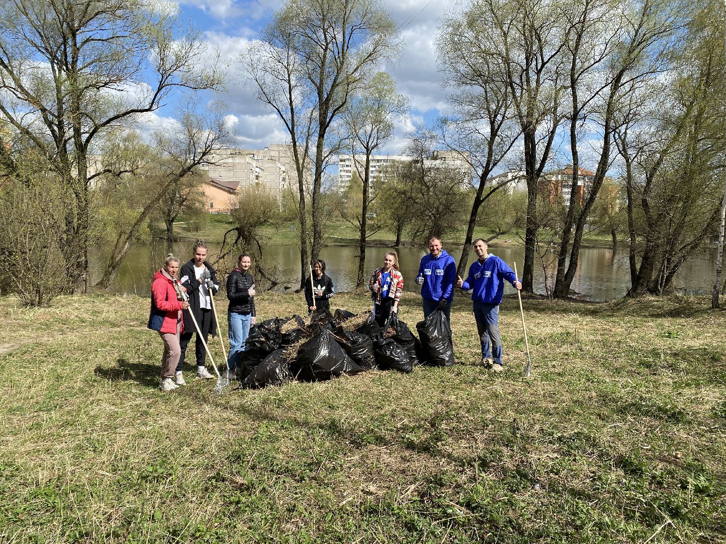 Чехов, молодая гвардия, благоустройство, субботник, мусор