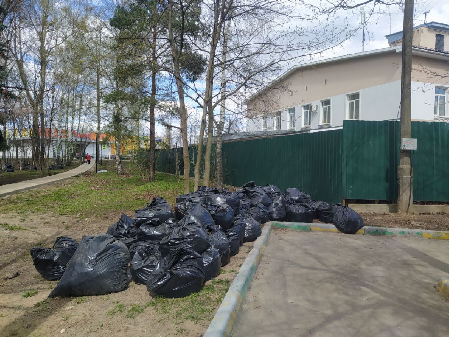 субботник, уборка, Дедовск, скейт парк, детская площадка