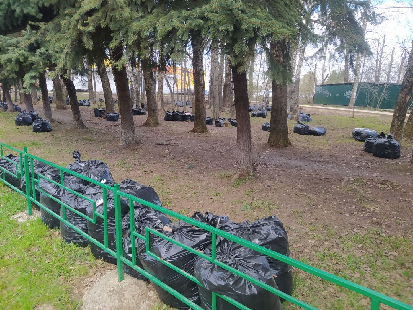 субботник, уборка, Дедовск, скейт парк, детская площадка