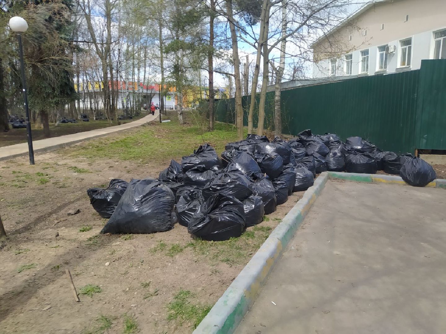 субботник, уборка, Дедовск, скейт парк, детская площадка