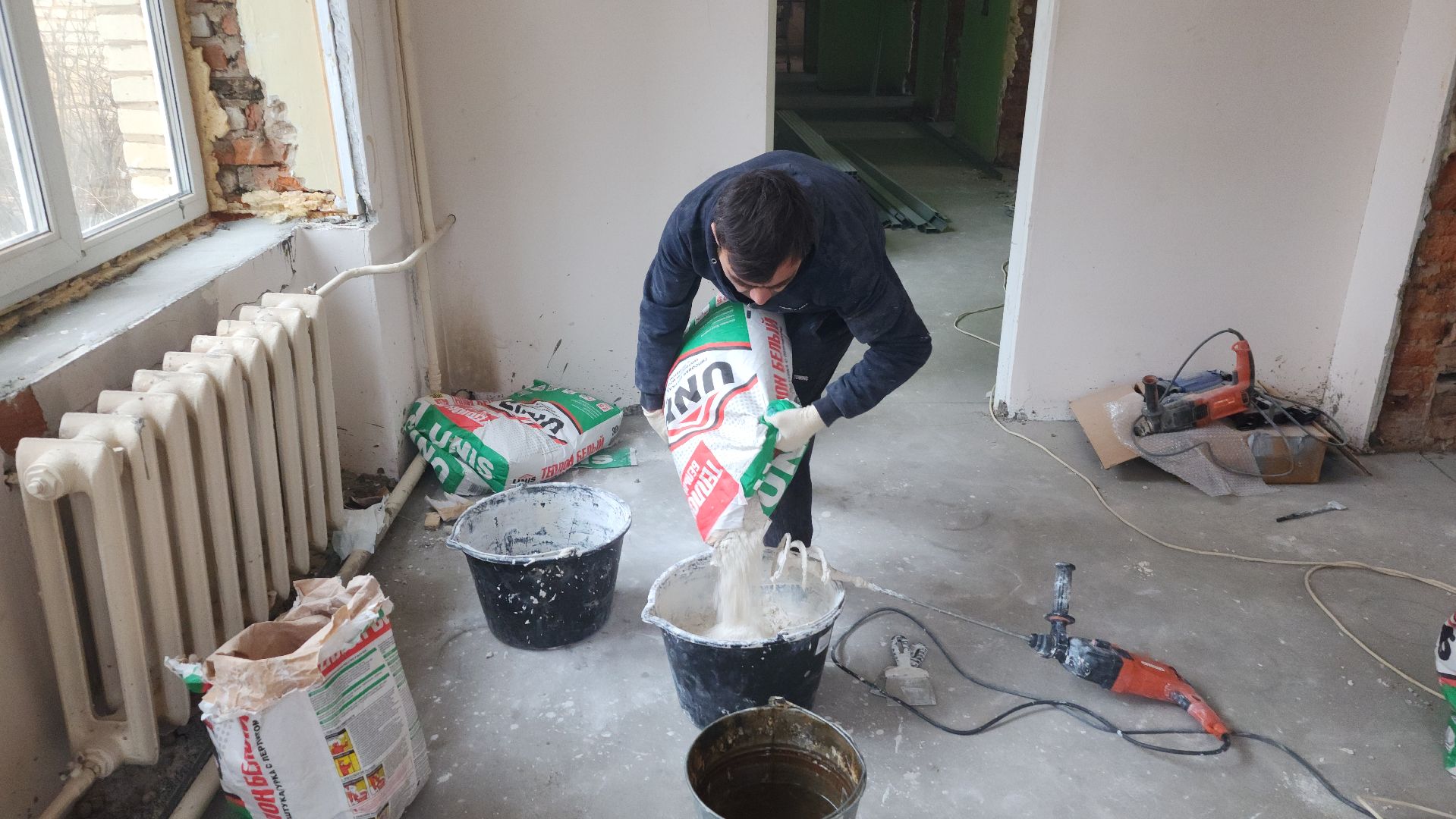 волоколамск, ремонт поликлиники, здравоохранение подмосковья, вертикалки,