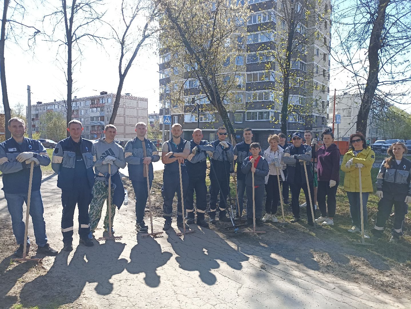 Серпухов, Подмосковье, субботник, парк, уборка