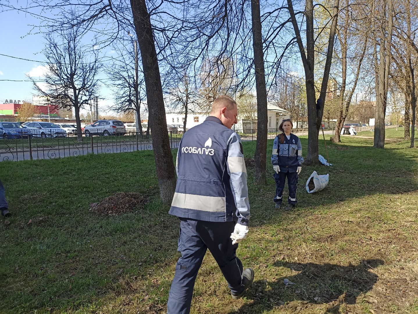 Серпухов, Подмосковье, субботник, парк, уборка