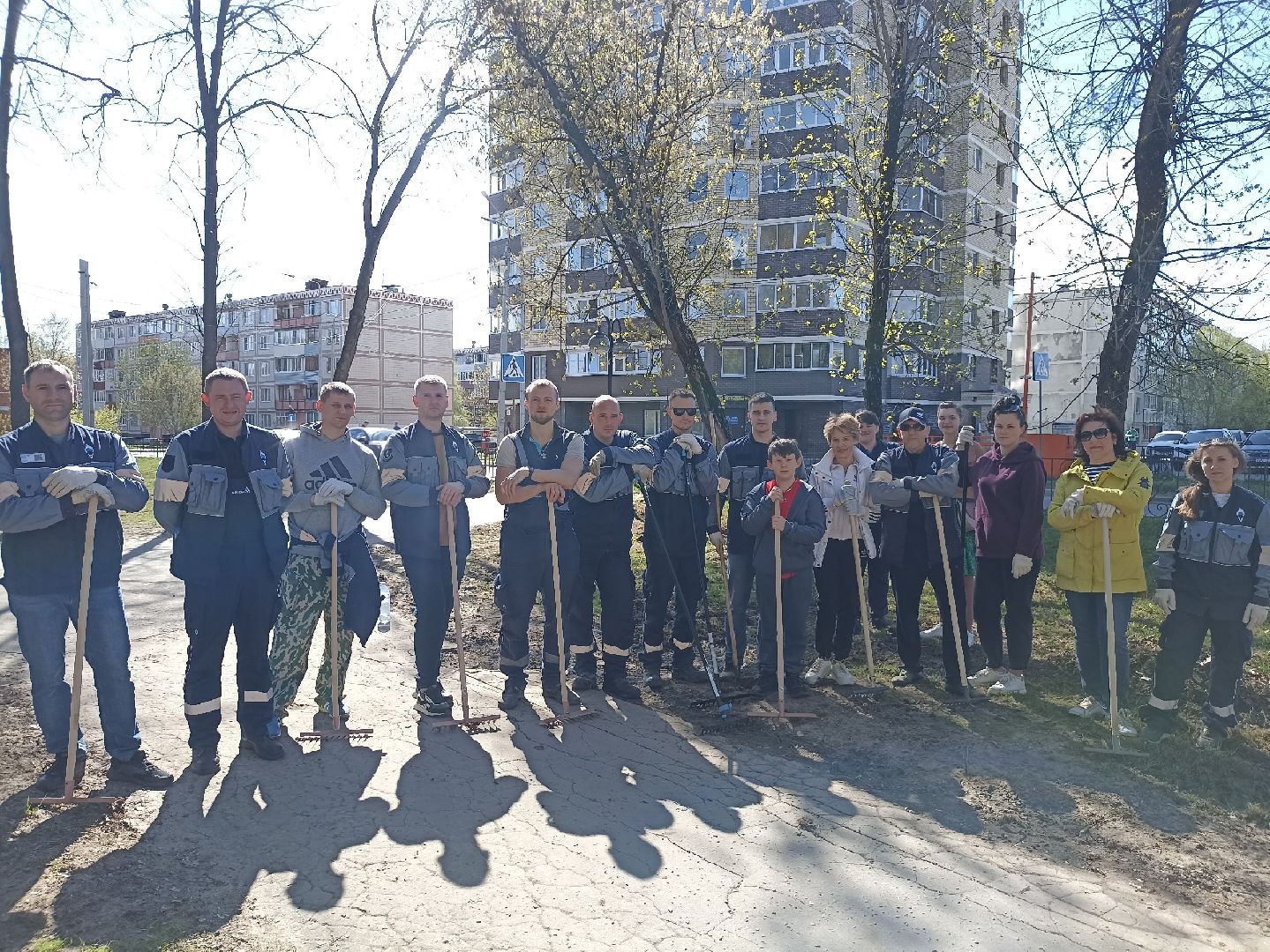 Серпухов, Подмосковье, субботник, парк, уборка