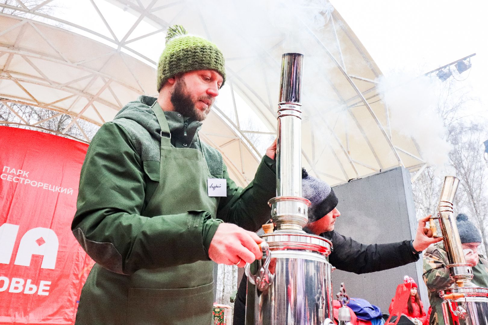 Клин, общество, культура, зима в подмосковье, фестивали, самовары, вертикалки,