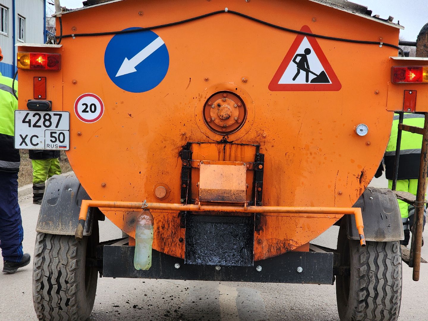 Луховицы, ямочный ремонт дорог, вертикалки