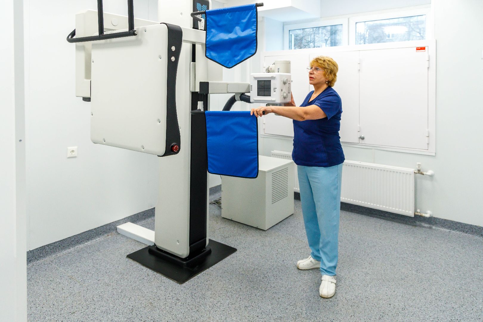 люберецкая областная больница, флюорограф, цифровое оборудование, поликлиника,