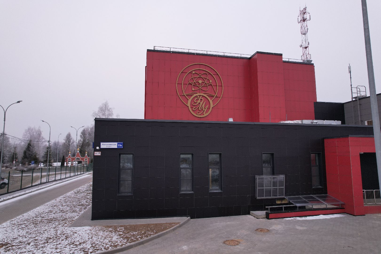 видео с коптера, Физико-математический лицей, сергиев посад,