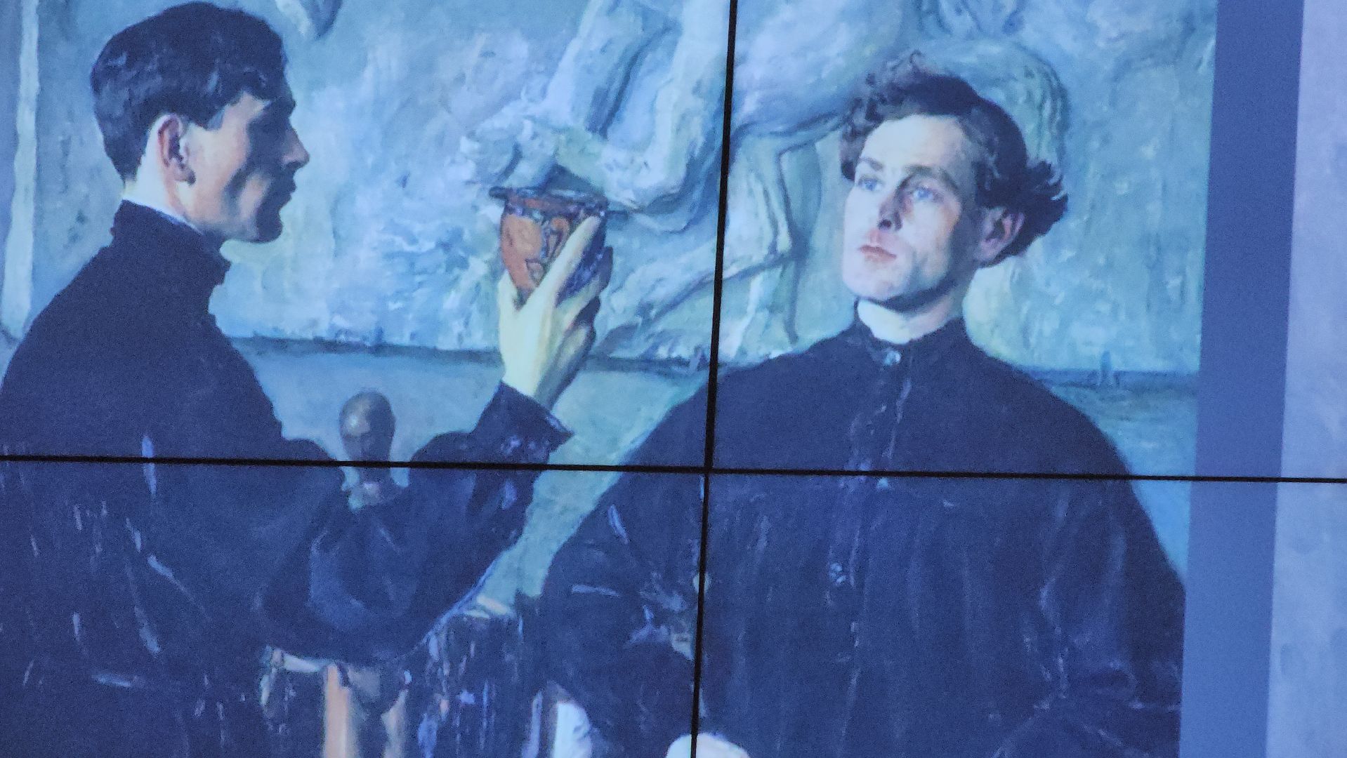 долгопрудный, мфти, третьяковская галерея, Нестеров, лекторий, музей мфти, вертикалки,