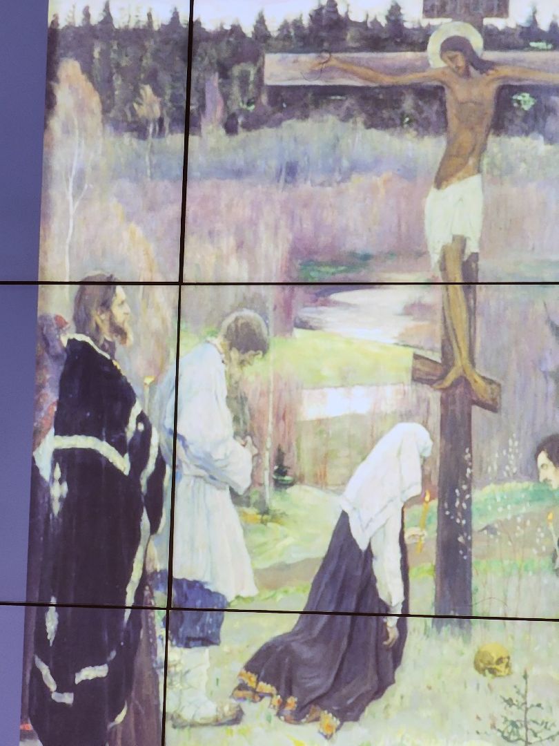 долгопрудный, мфти, третьяковская галерея, Нестеров, лекторий, музей мфти, вертикалки,