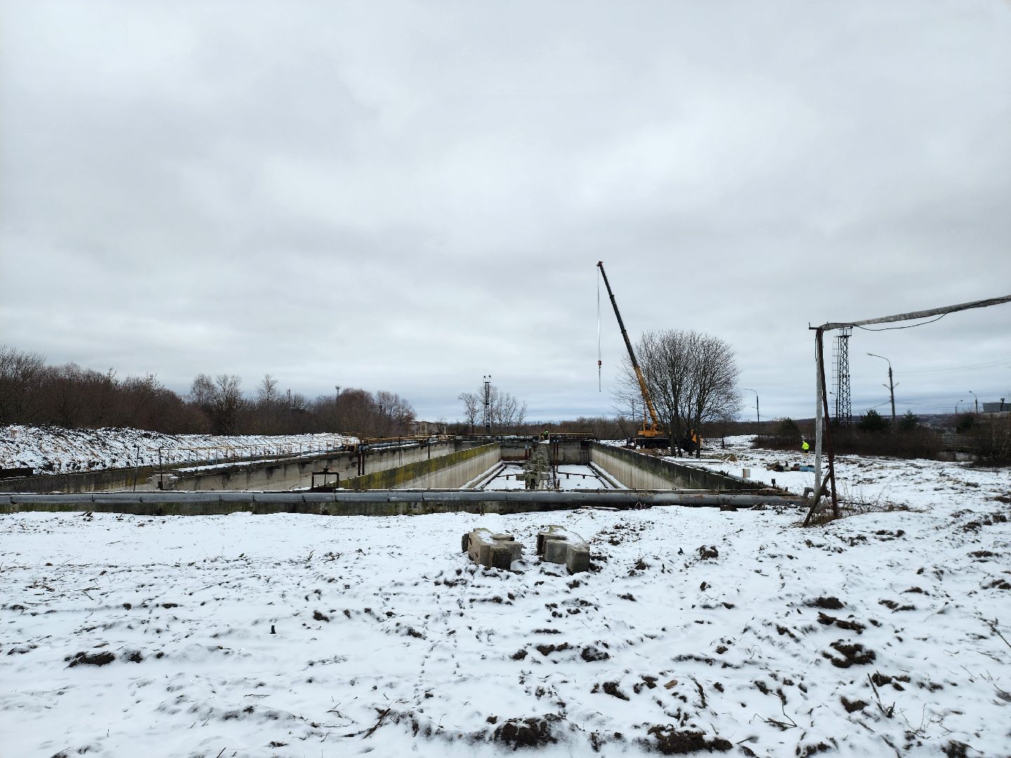 серпухов, очистные сооружения, экология, строительство аэротенков, вертикалки,