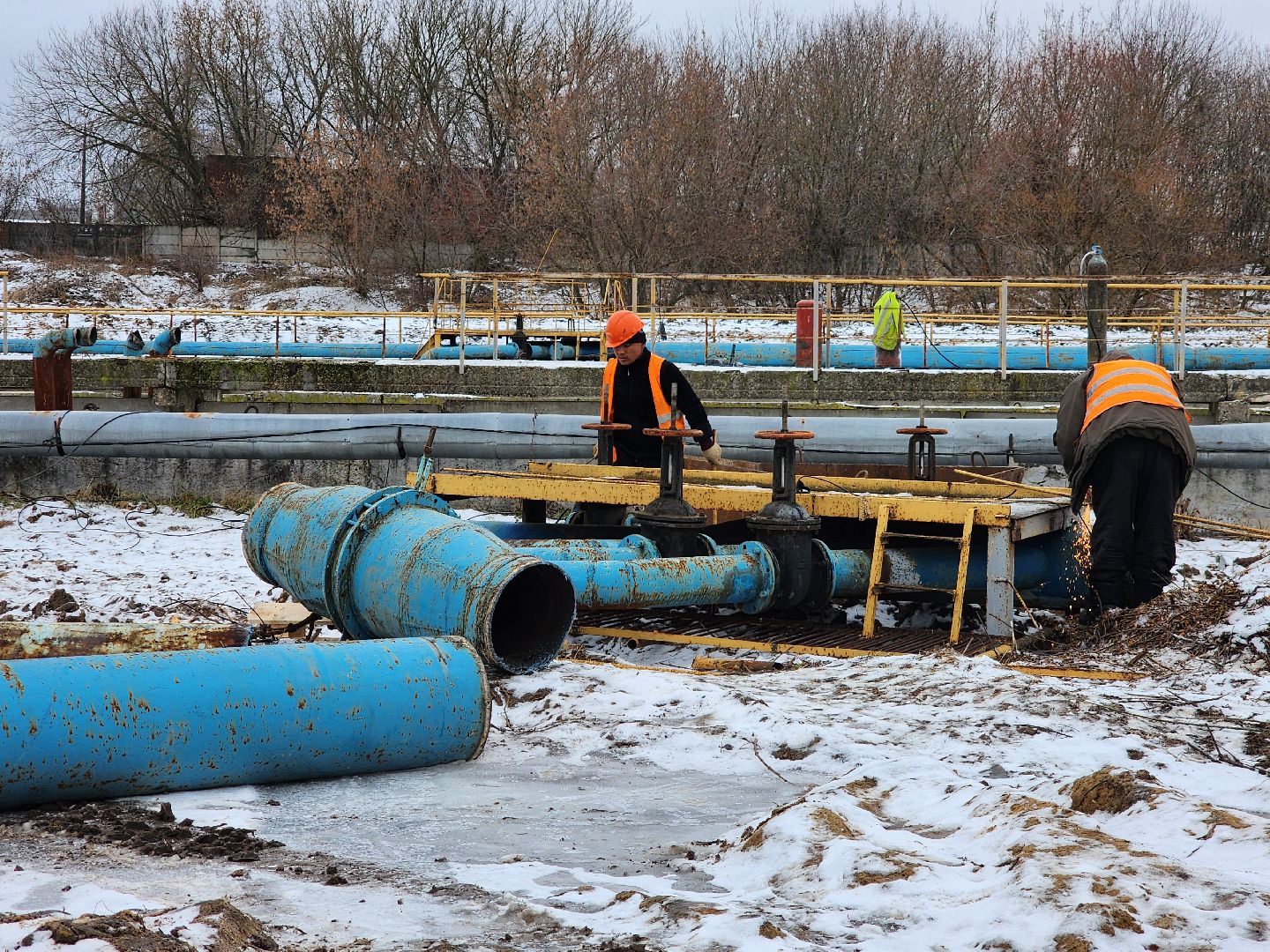 серпухов, очистные сооружения, экология, строительство аэротенков, вертикалки,