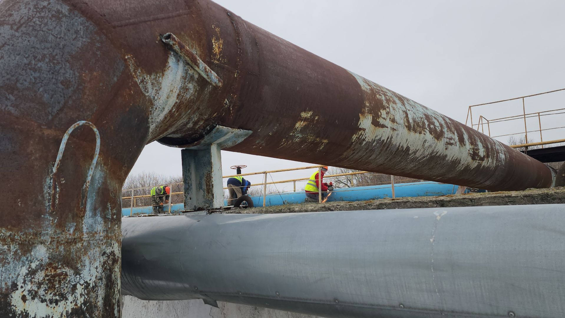 серпухов, очистные сооружения, экология, строительство аэротенков, вертикалки,