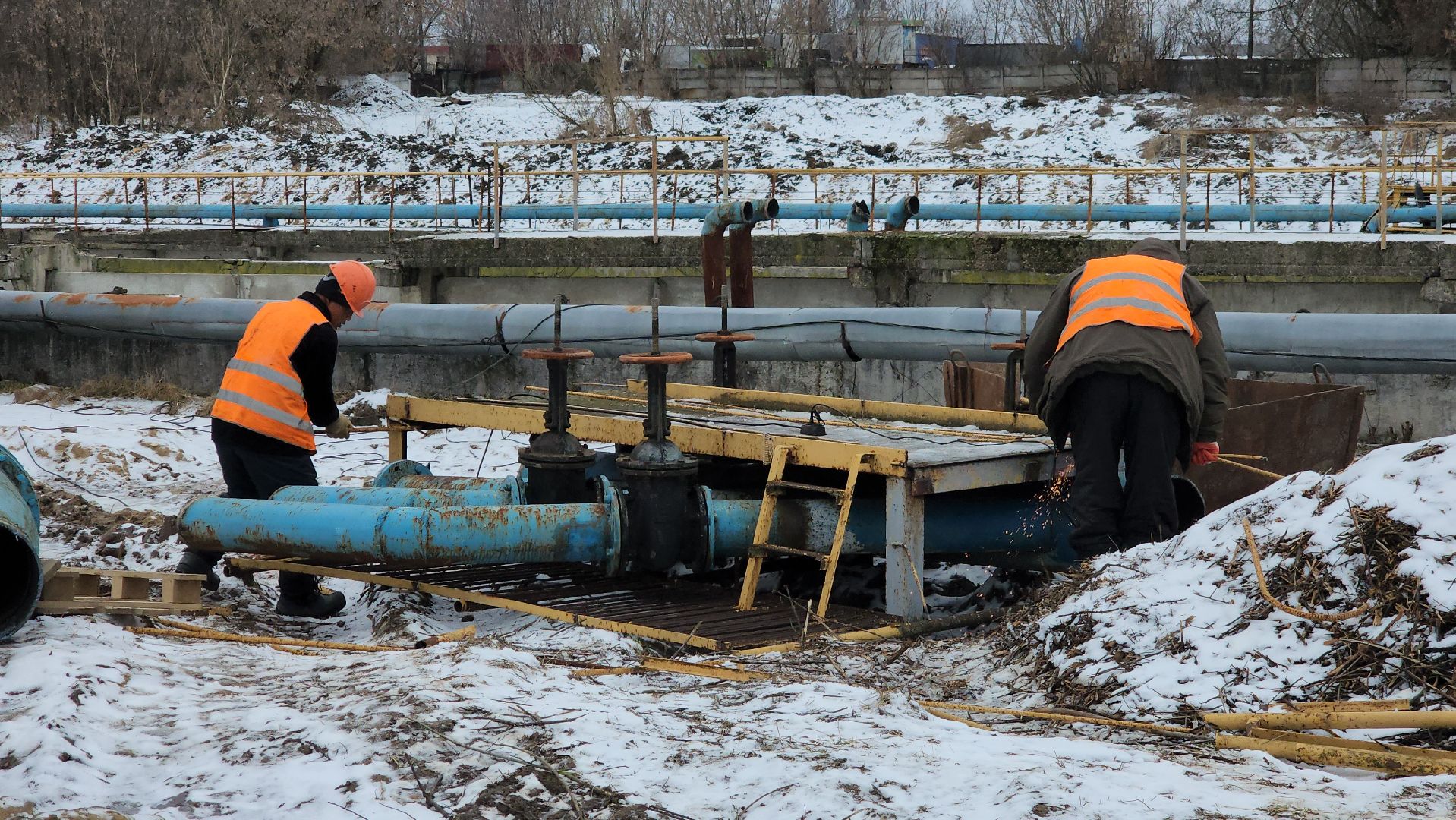 серпухов, очистные сооружения, экология, строительство аэротенков, вертикалки,