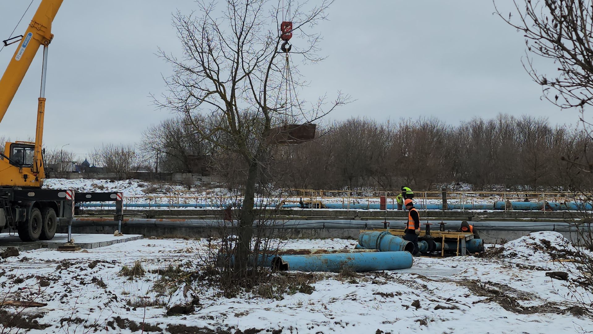 серпухов, очистные сооружения, экология, строительство аэротенков, вертикалки,