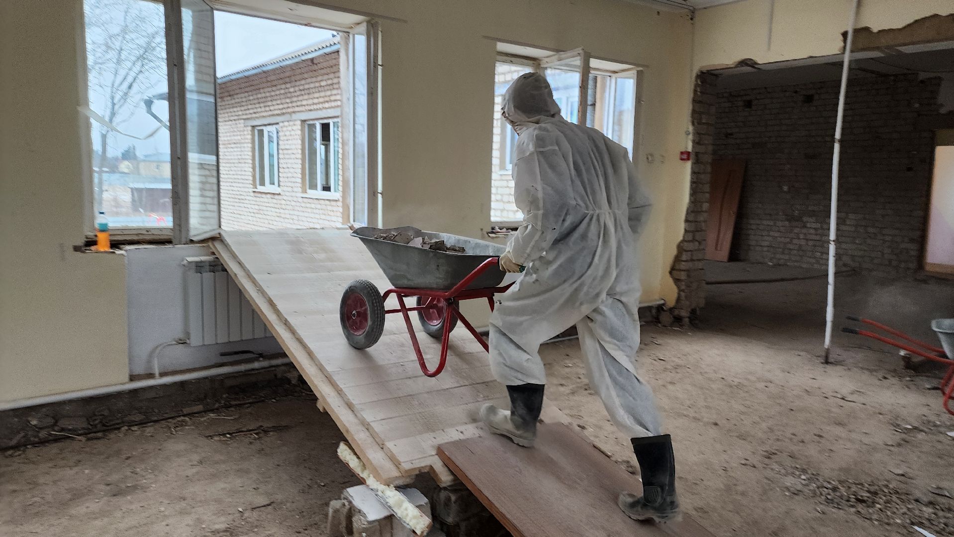 Руза, Детский сад, Капитальный ремонт, Колюбакино, родительский контроль, вертикалки, строительство,