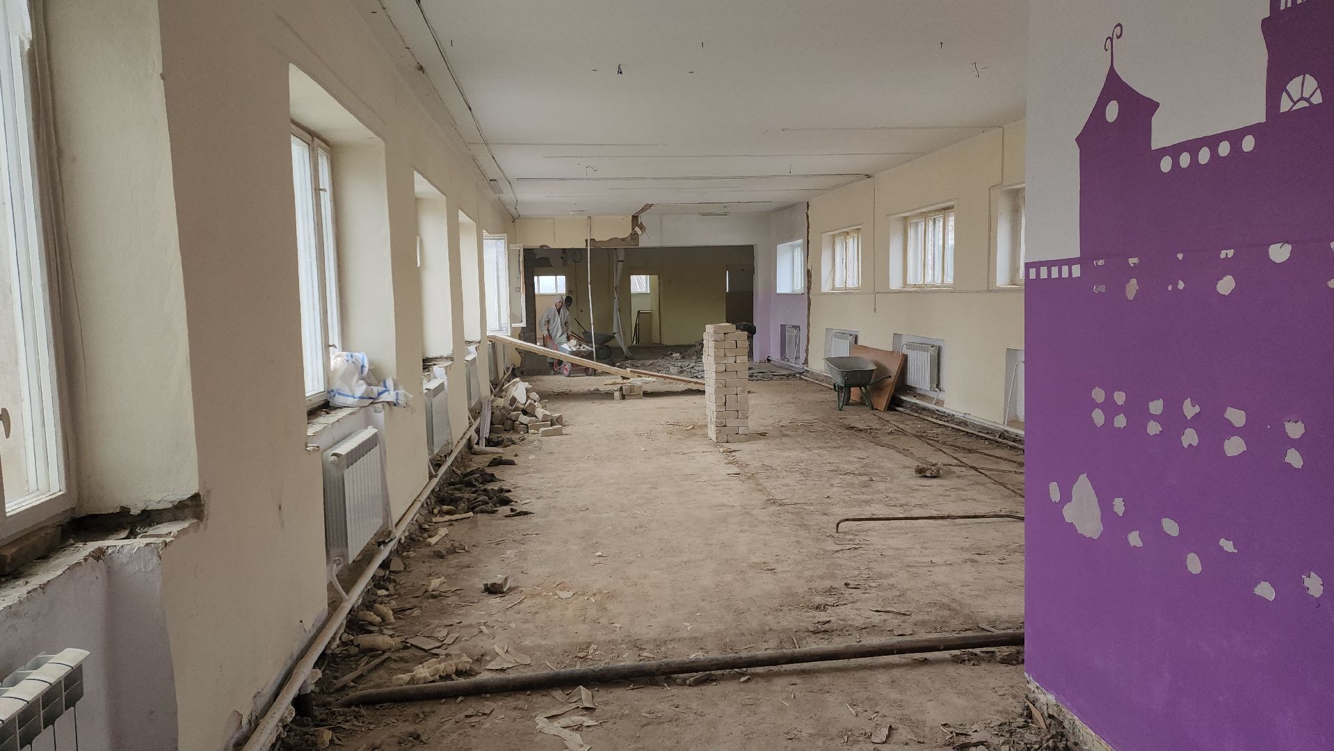 Руза, Детский сад, Капитальный ремонт, Колюбакино, родительский контроль, вертикалки, строительство,