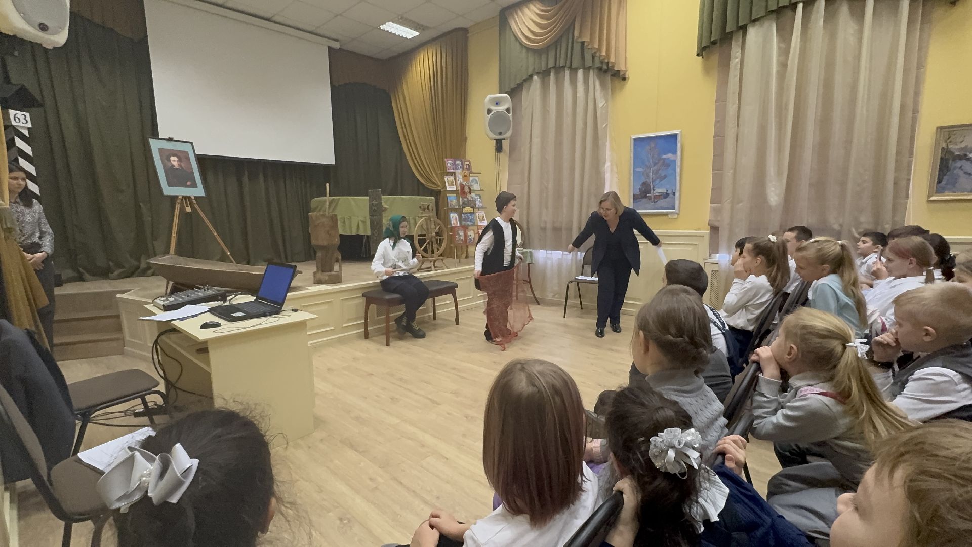 солнечногорск, образовательная пррграмма, школьники, творчество пушкина, вертикалки,