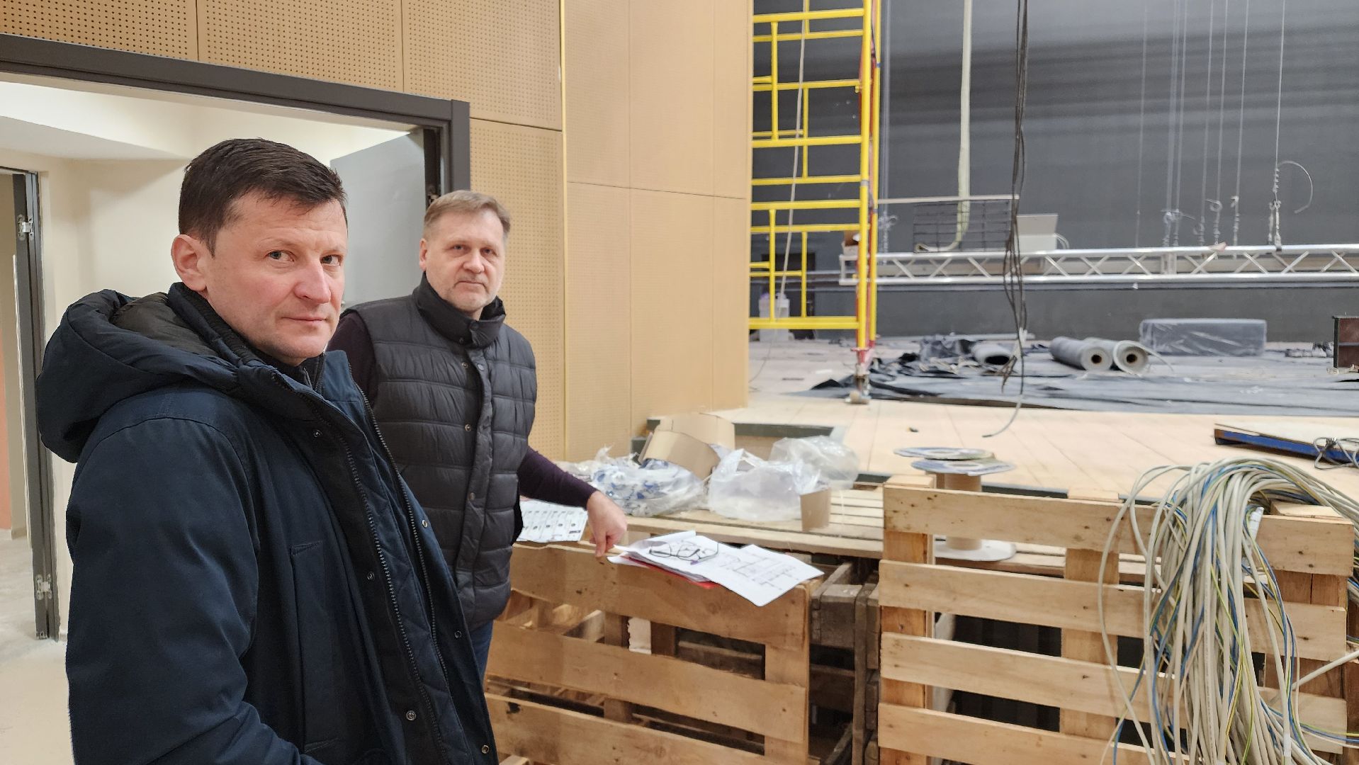 Сцена дк, Протон, Протвино, Строительство,