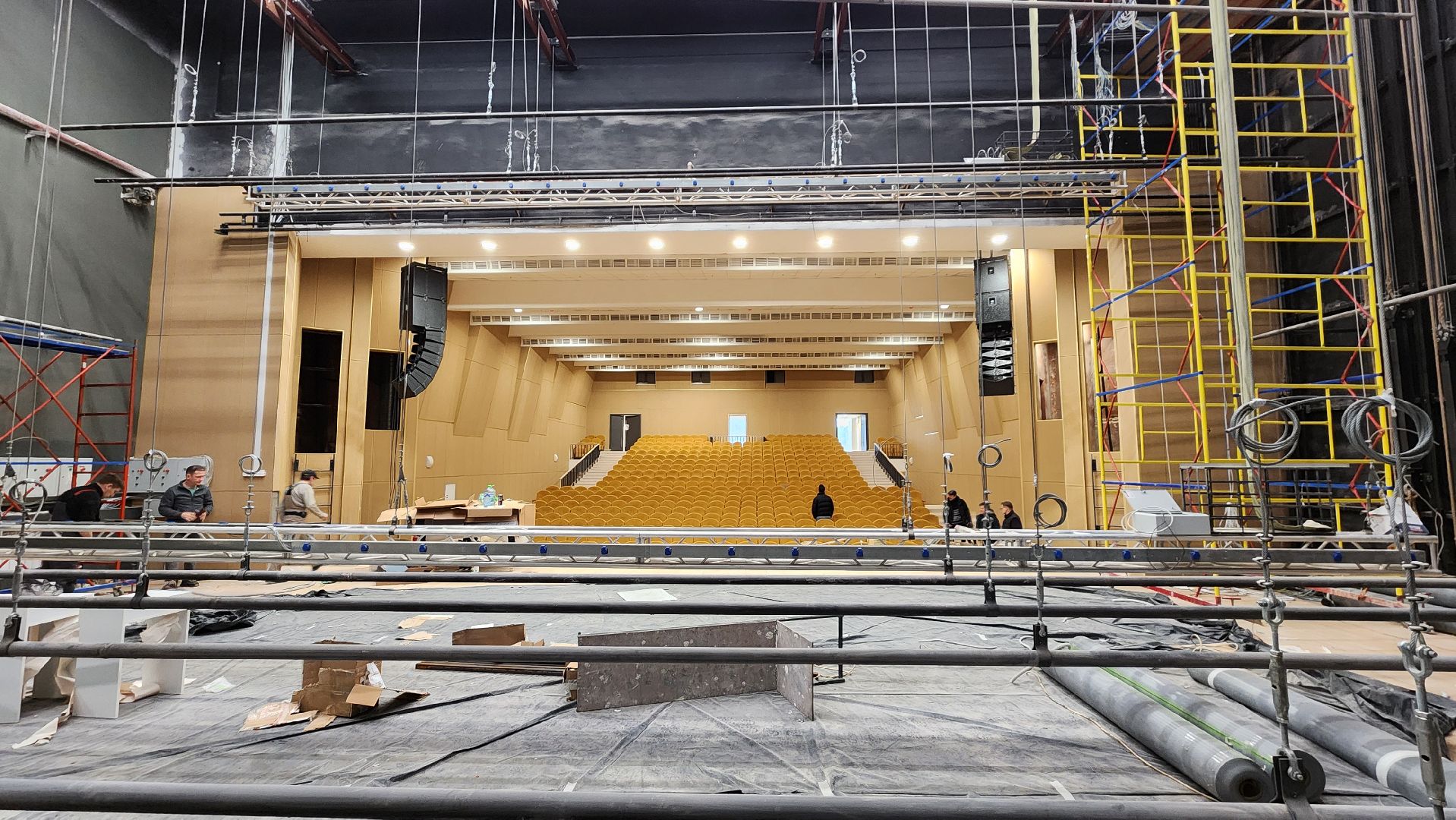 Сцена дк, Протон, Протвино, Строительство,