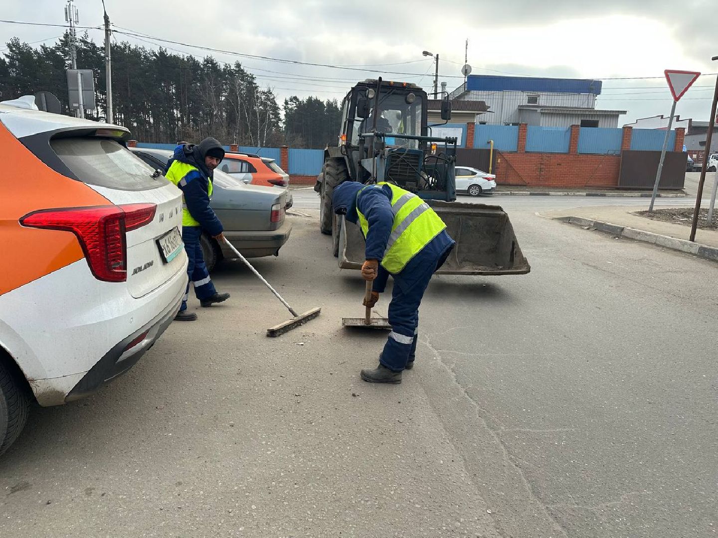 вертикалка, уборка города, домодедово, коммунальщики,
