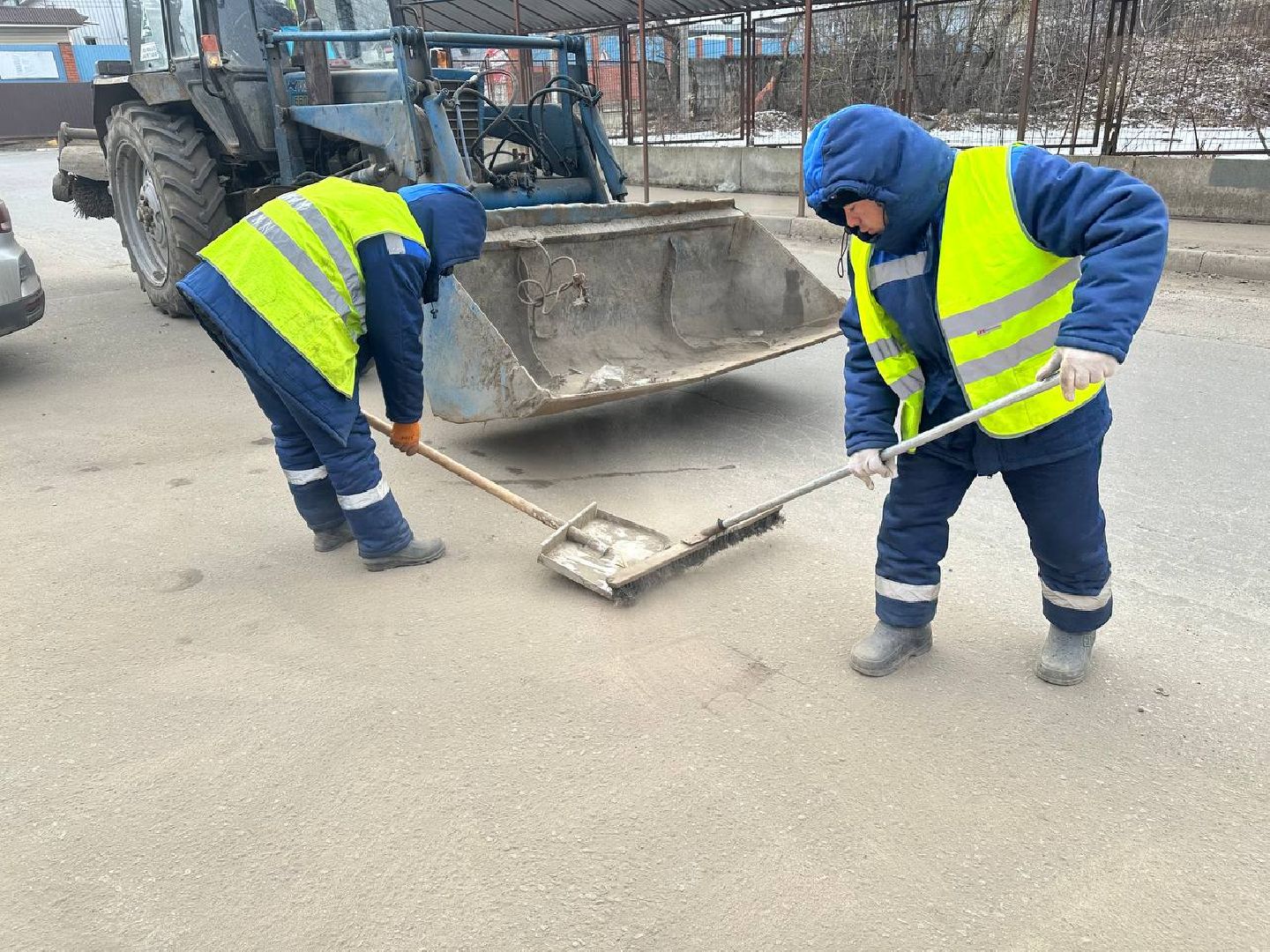 вертикалка, уборка города, домодедово, коммунальщики,