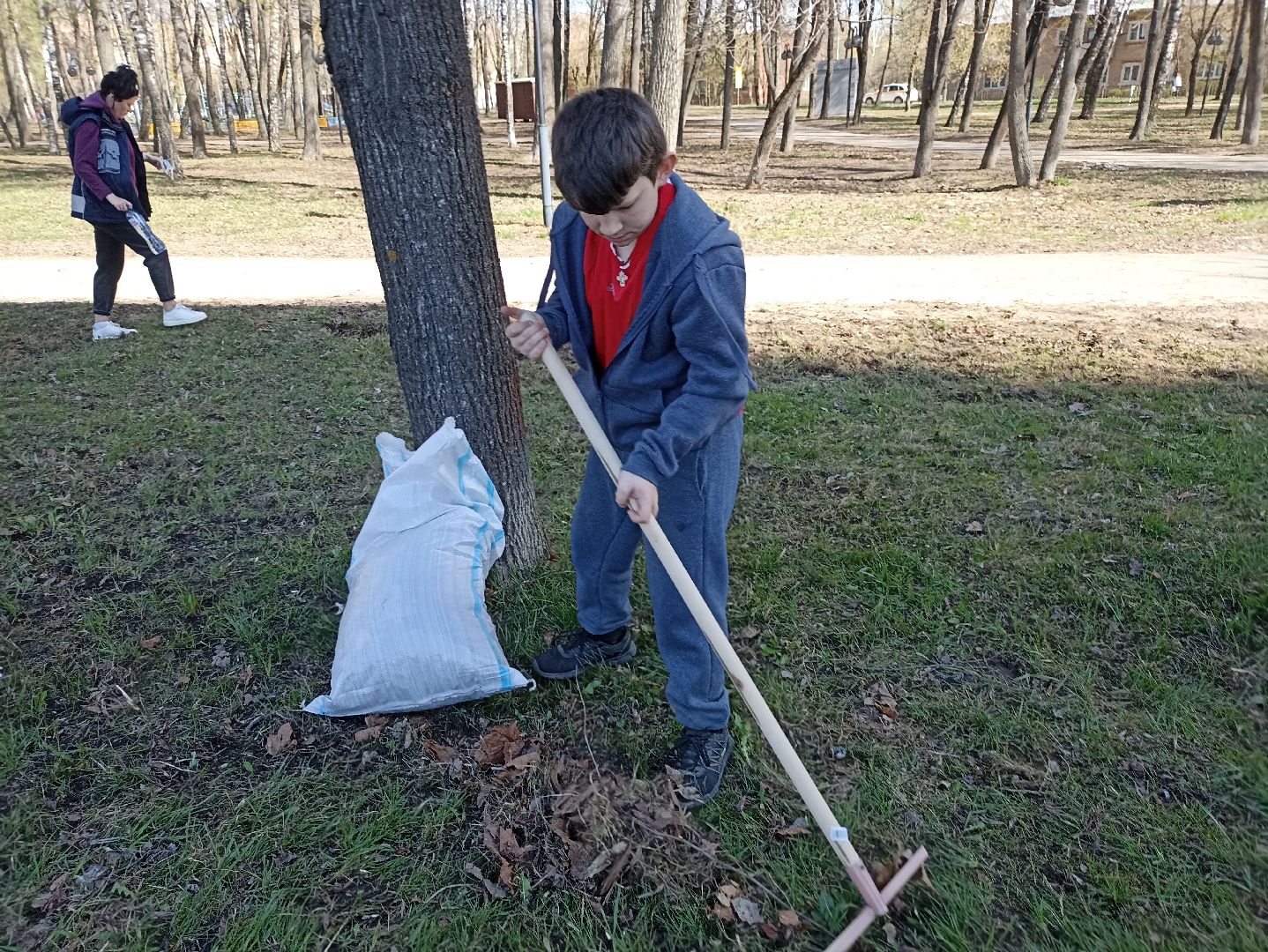 Серпухов, Подмосковье, уборка, субботник, парк