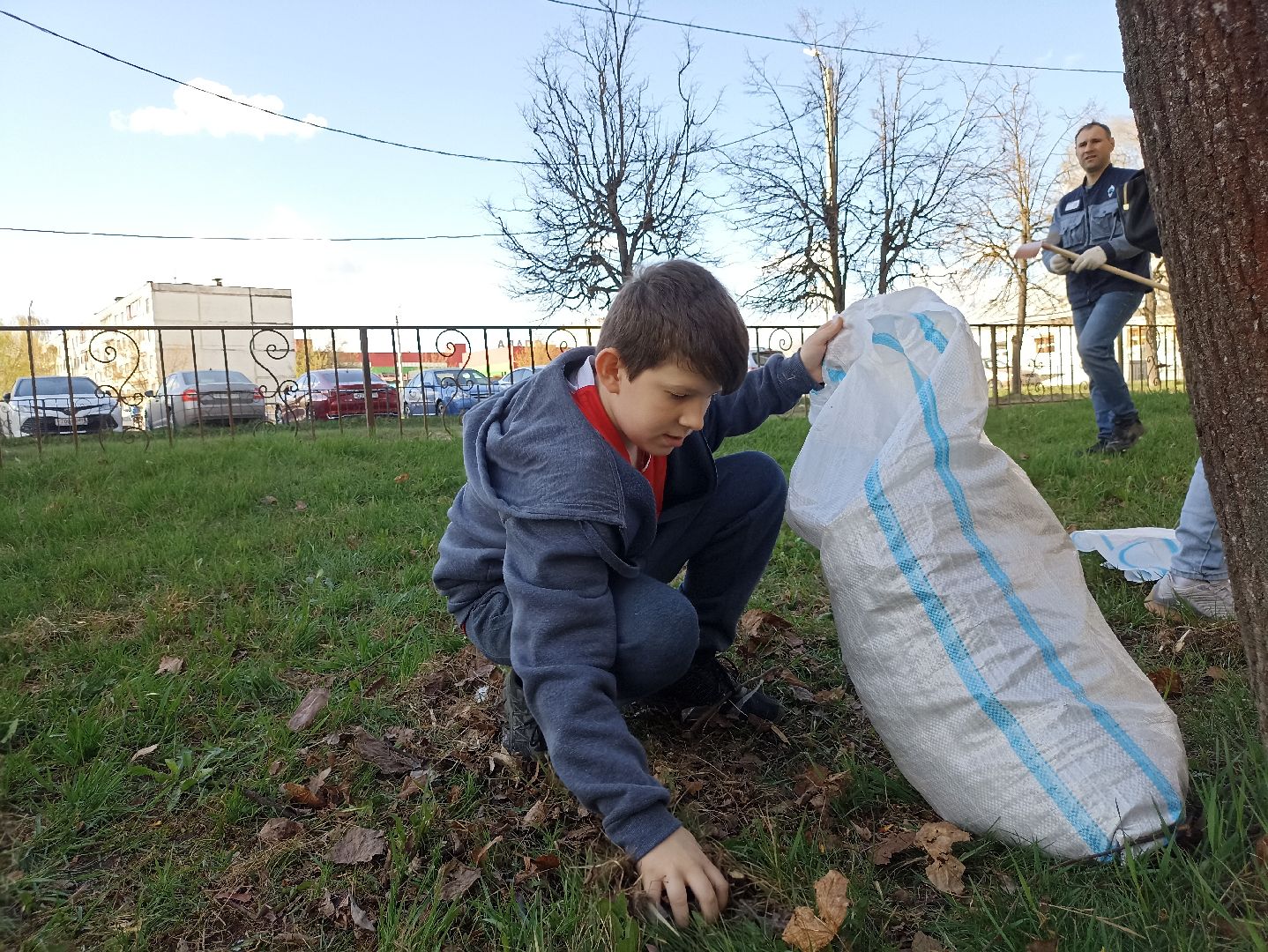Серпухов, Подмосковье, уборка, субботник, парк