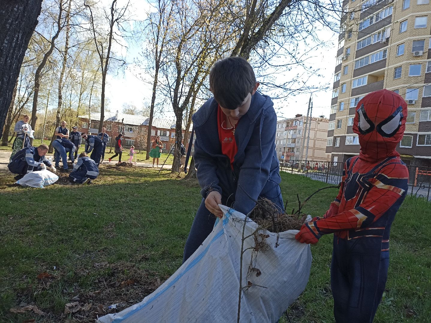 Серпухов, Подмосковье, уборка, субботник, парк