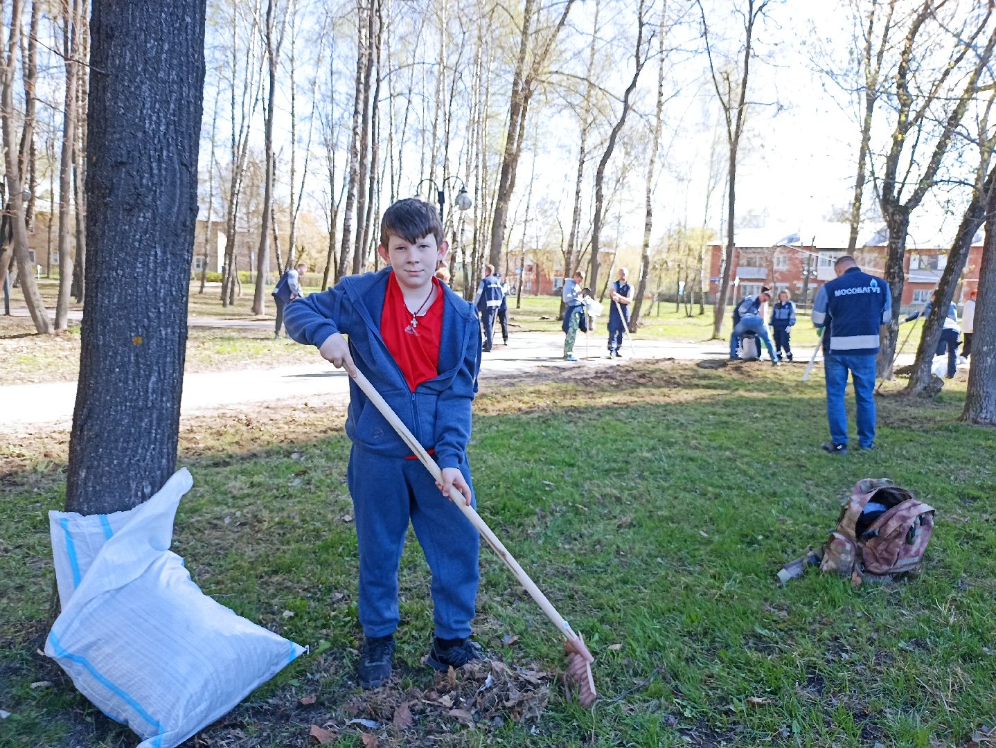 Серпухов, Подмосковье, уборка, субботник, парк