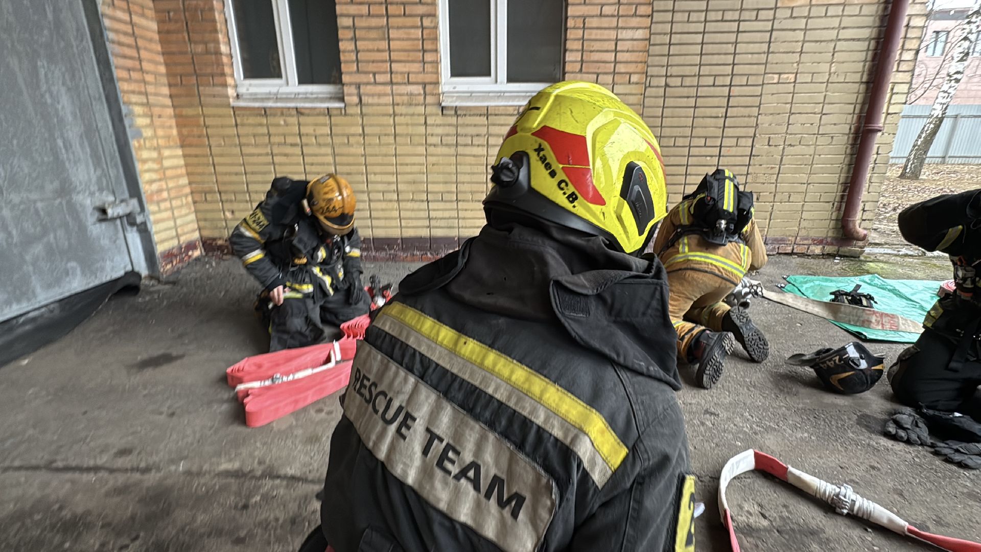 вертикалки, учения спасателей, пожар в голицыно, ПСЧ 244, Голицыно, Одинцово,