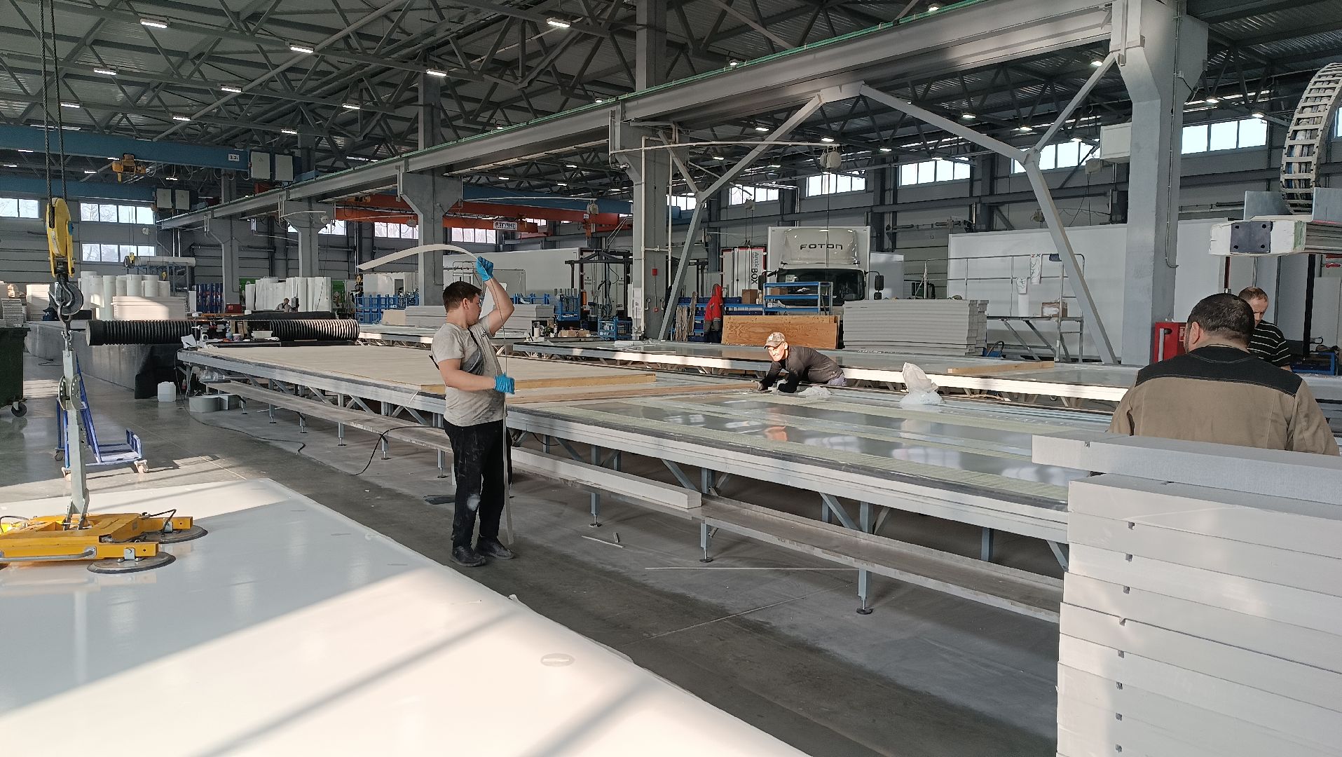 производство, завод, полуприцепы, Моносеево,