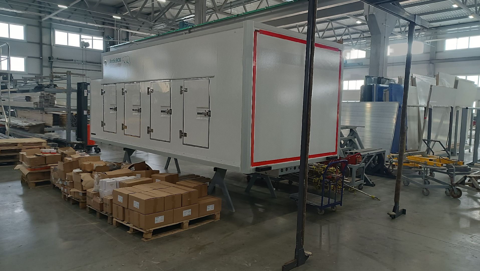 производство, завод, полуприцепы, Моносеево,